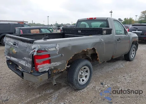 2007 Chevrolet Silverado 1500 Work Truck from USA, damaged, VIN 1GCEC14C37Z565369